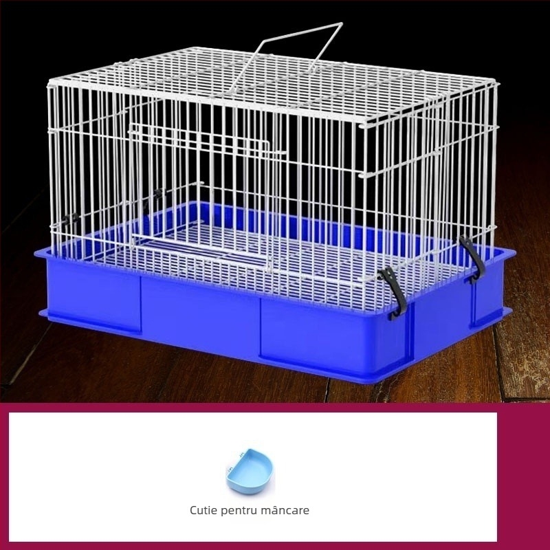 Cușcă pentru iepuri, utilizare casnică, protecție la stropire, construcție întărită pentru iepuri și purcei de Guinea (Material: plastic; Brand: GUOJJ; Categoria produsului: cușcă pentru animale de companie)