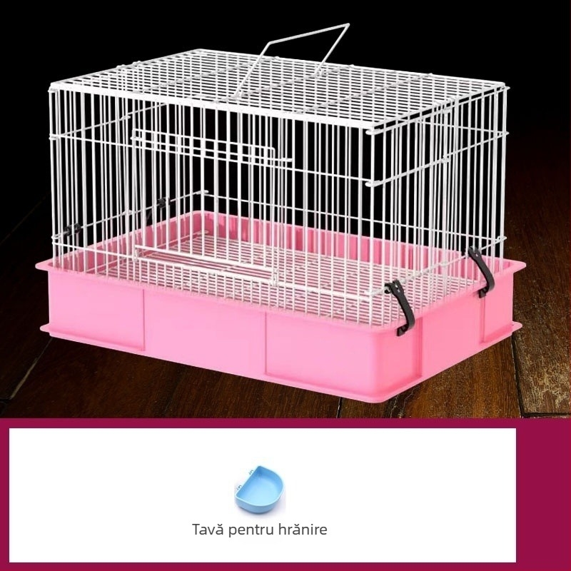 Cușcă pentru iepuri, utilizare casnică, protecție la stropire, construcție întărită pentru iepuri și purcei de Guinea (Material: plastic; Brand: GUOJJ; Categoria produsului: cușcă pentru animale de companie)