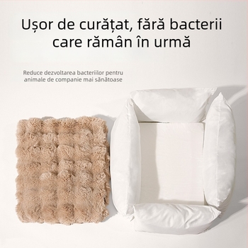 Cuib de pisică din bubble velvet și PP bumbac, marca Meow le fang, origine Jiangsu, pentru pisici