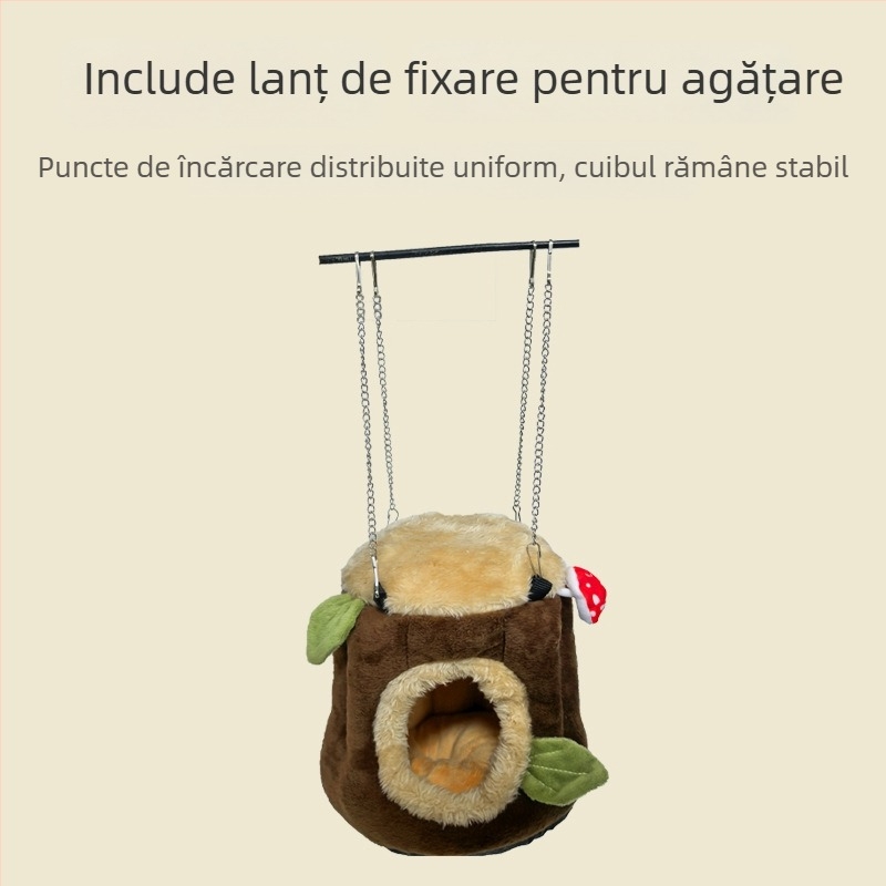 Cușcă pentru pisici din material textil — cuib și cușcă, marcă privată