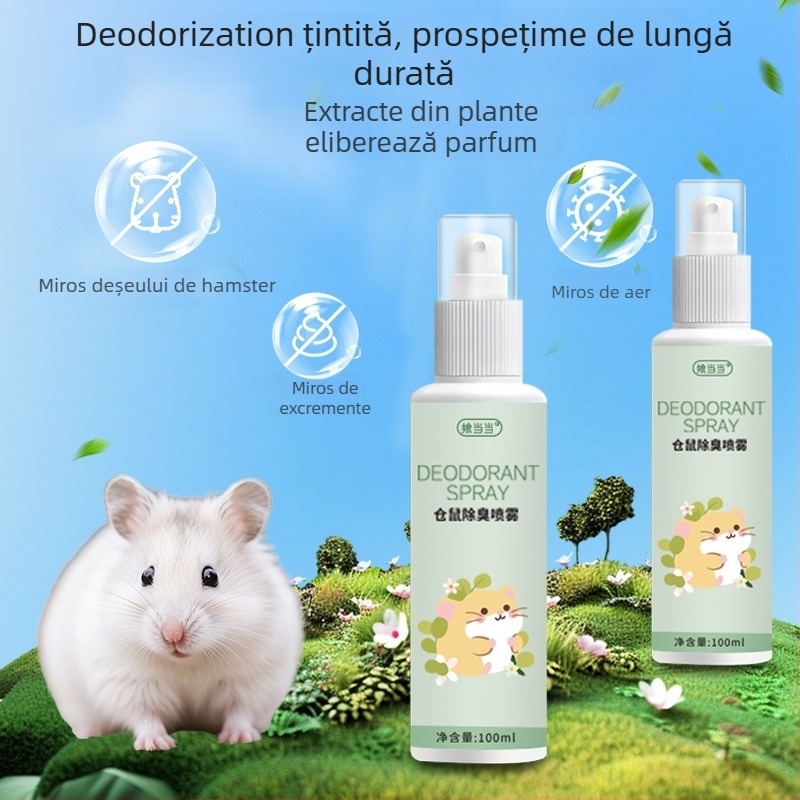 Spray deodorant pentru cușca hamsterului – controlul mirosurilor din mediul înconjurător, Enjoy it, 200 bucăți per cutie
