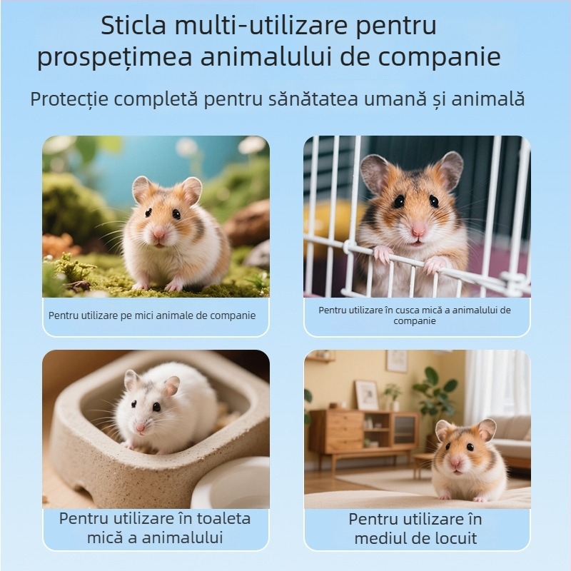 Spray deodorant pentru cușca hamsterului – controlul mirosurilor din mediul înconjurător, Enjoy it, 200 bucăți per cutie