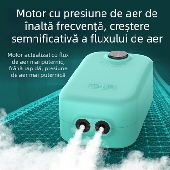 Pompă de oxigen pentru acvariu — funcționare silențioasă, Brand Yinas, greutate 176–706 g