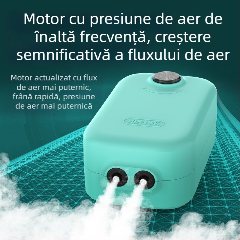 Pompă de oxigen pentru acvariu — funcționare silențioasă, Brand Yinas, greutate 176–706 g