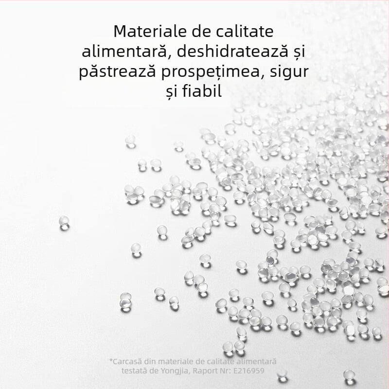 Hrănitor inteligent pentru animale de companie cu 2 cutii de uscare — rezistent la umezeală, menținerea prospețimii, material PP alimentar, pentru câini și pisici