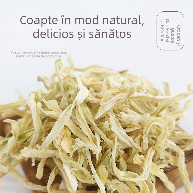 Carrot Valley fâșii de papaya – hrană uscată pentru animale de companie mici, 60 g / 500 g