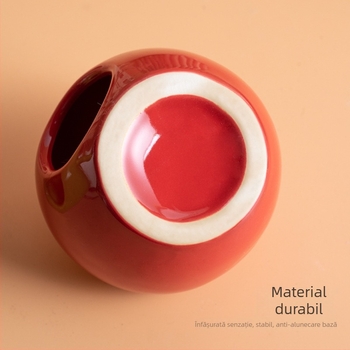 Cuib ceramic pentru hamster – pentru toate anotimpurile, vilă de lux; Material: ceramică; Origine: Chaozhou, Guangdong; Brand: Shuo ni; Animale: hamster