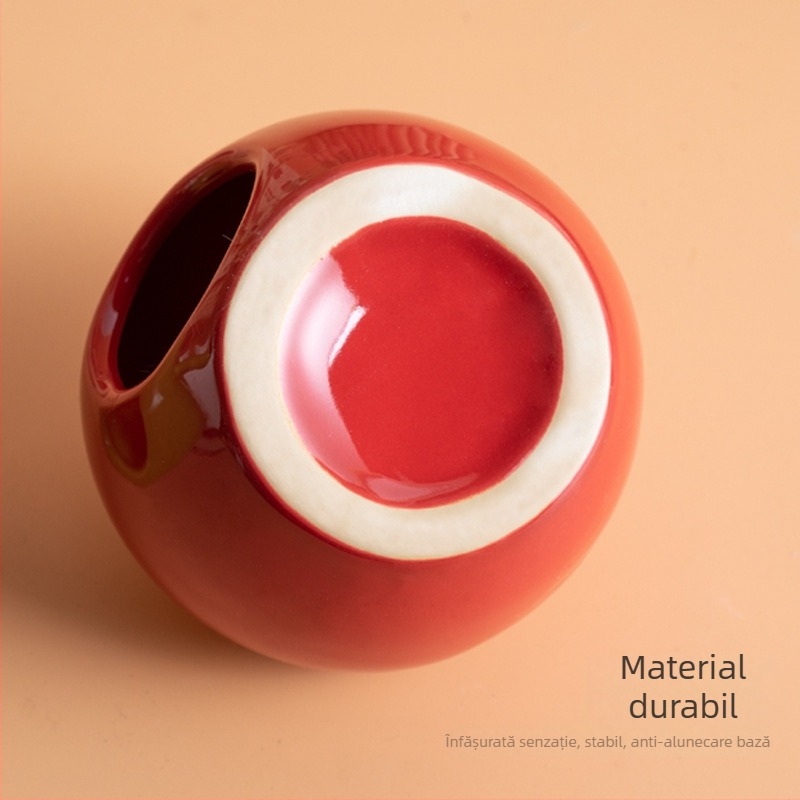 Cuib ceramic pentru hamster – pentru toate anotimpurile, vilă de lux; Material: ceramică; Origine: Chaozhou, Guangdong; Brand: Shuo ni; Animale: hamster