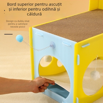 Cuib pentru pisici Wheat zaizai – plastic, pentru pisici