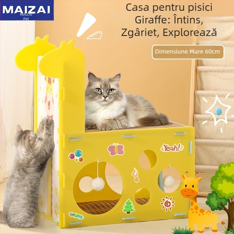 Cuib pentru pisici Wheat zaizai – plastic, pentru pisici