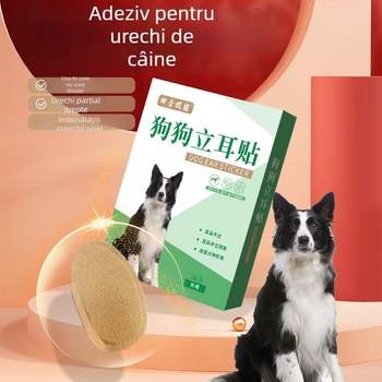 Patch pentru urechi de câine – îngrijire și corecție a urechilor, din material nețesut, ambalaj de pentru câini adulți și cățeluși