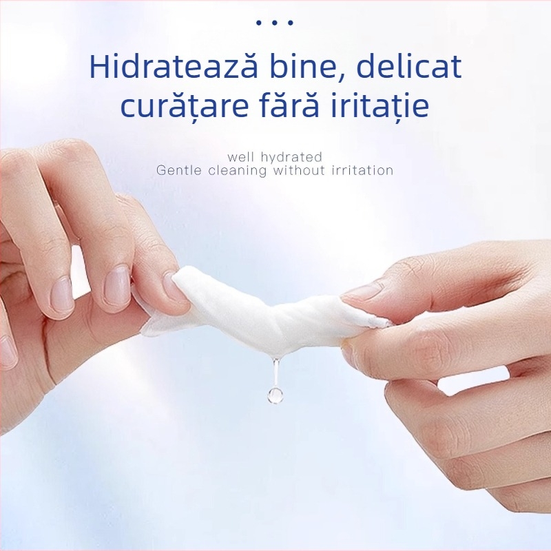 Șervețele umede pentru curățarea urechilor la animale de companie (câini și pisici) – elimină cerumen, țesătură nețesută