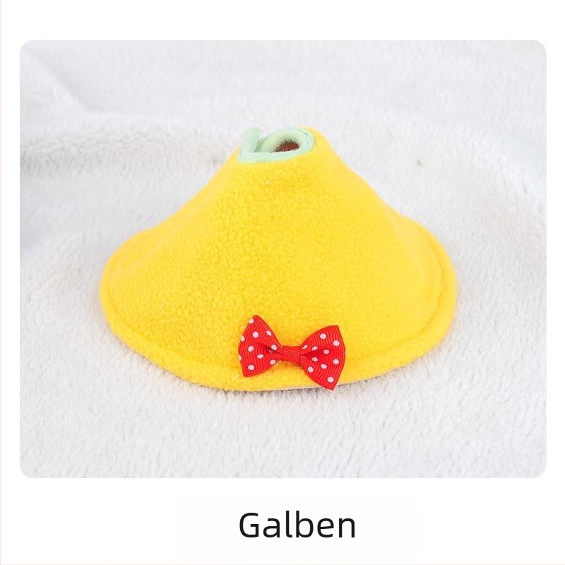 Colan de protecție pentru papagali - anti mușcături și anti ciocănire, polar fleece + bumbac și in, origine Zhejiang, pentru papagal