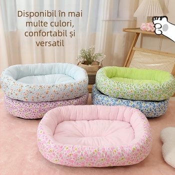 Cuib pentru animale de companie pentru pisici — toate anotimpurile, material textil, menține căldura, utilizare universală