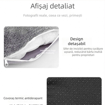 Cuib pentru animale de mici – material din pânză, interior plușat, căldură de iarnă pentru iepuri, purcei de Guinea și chinchile