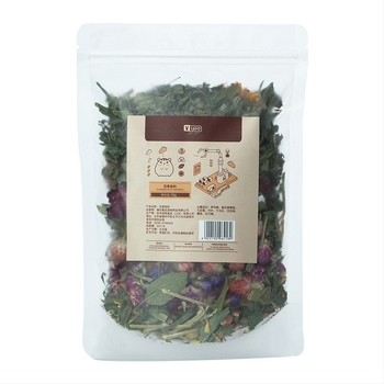 Perna pentru hamster cu flori și iarbă | pernă deodorantă | material: flori și plante | marca Yee | pentru animale de companie mici