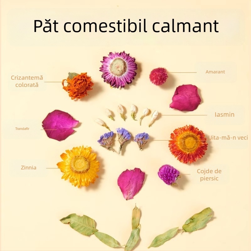 Perna pentru hamster cu flori și iarbă | pernă deodorantă | material: flori și plante | marca Yee | pentru animale de companie mici