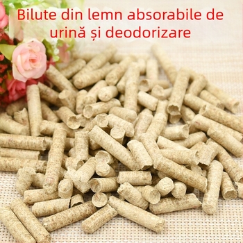 Litter pentru animale de companie din peleți de pin cu cărbune activ, deodorant și absorbant de umiditate, vrac