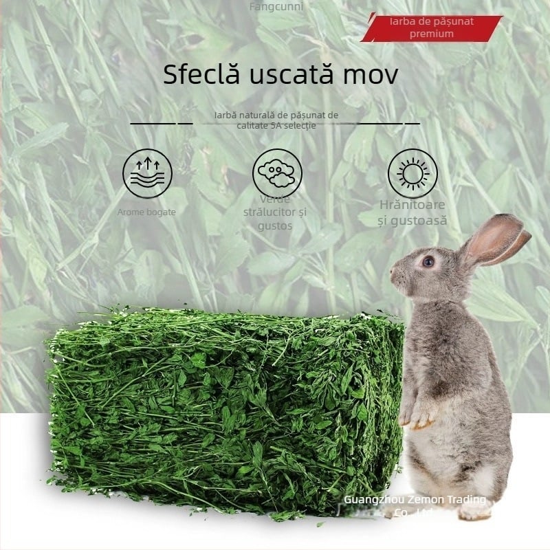 Hrană uscată din lucernă pentru iepuri, șinșile și porcușorii de Guineea – 750 g
