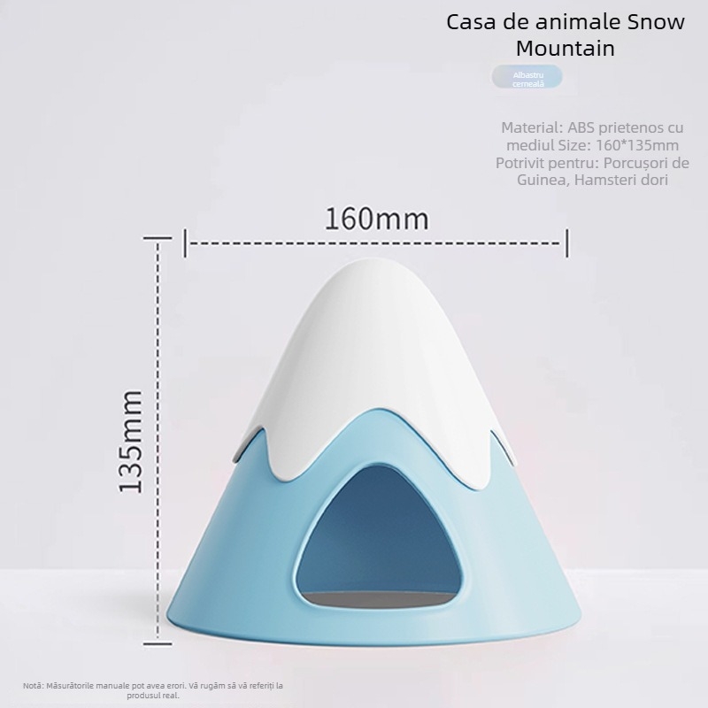 Demon Pet Cuib pentru hamster — Casă din plastic, All-Season, Decorativ pentru hamster