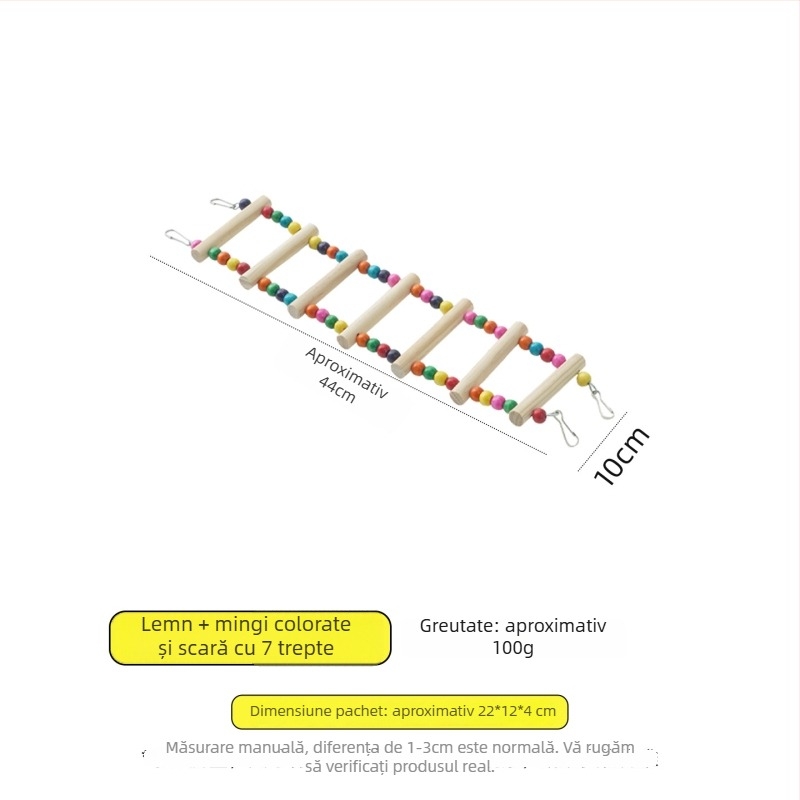 Jucării pentru papagali: Scară de cățărare pentru păsări