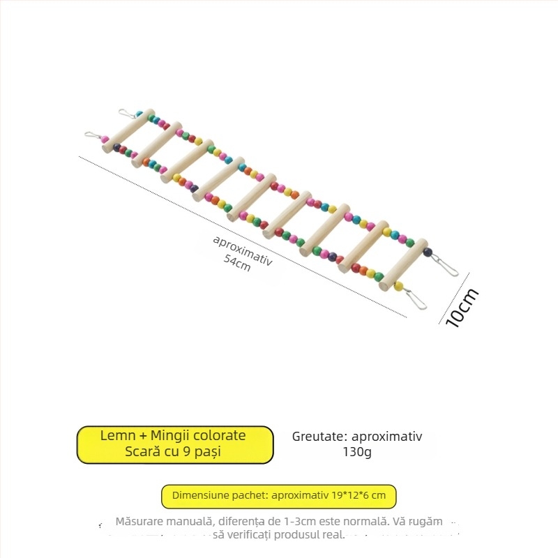 Jucării pentru papagali: Scară de cățărare pentru păsări