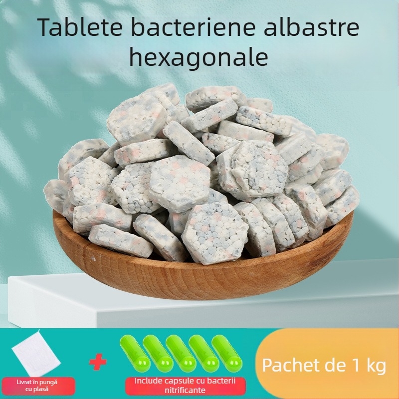 Naichong material ceramic pentru filtru de acvariu, cu cultură de bacterii, piatră nano de filtrare biochimică