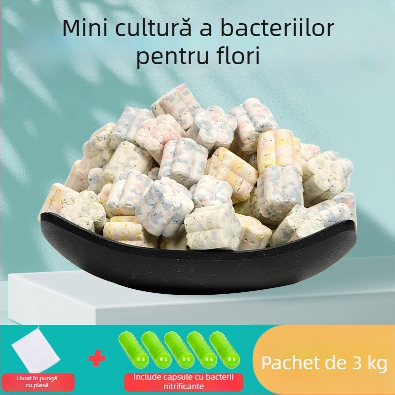 Naichong material ceramic pentru filtru de acvariu, cu cultură de bacterii, piatră nano de filtrare biochimică