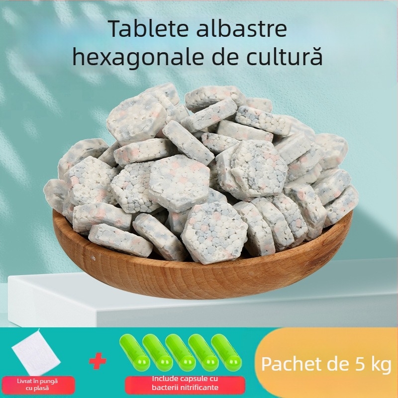 Naichong material ceramic pentru filtru de acvariu, cu cultură de bacterii, piatră nano de filtrare biochimică