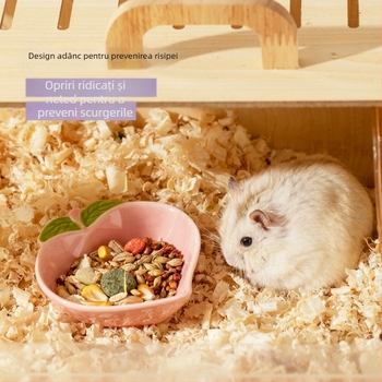 Vas ceramic pentru hamster (Material: ceramic; Brand: Star Rice Ceramics; Categorie: accesorii pentru animale de companie; Import: Nu)