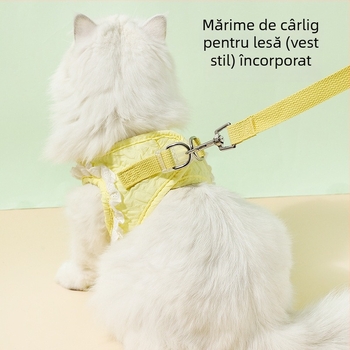 Ham de pisică în stil vestă cu curea de piept, poliester, origine Zhejiang