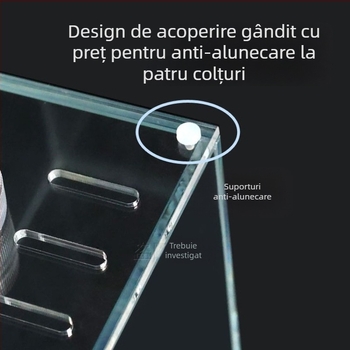 Capac acrilic pentru acvariu, netoxic, transparent, respirabil, anti săritură, capac cristal (Material: Acrilic; Greutate: 50; Categoria: Echipament pentru acvariu)