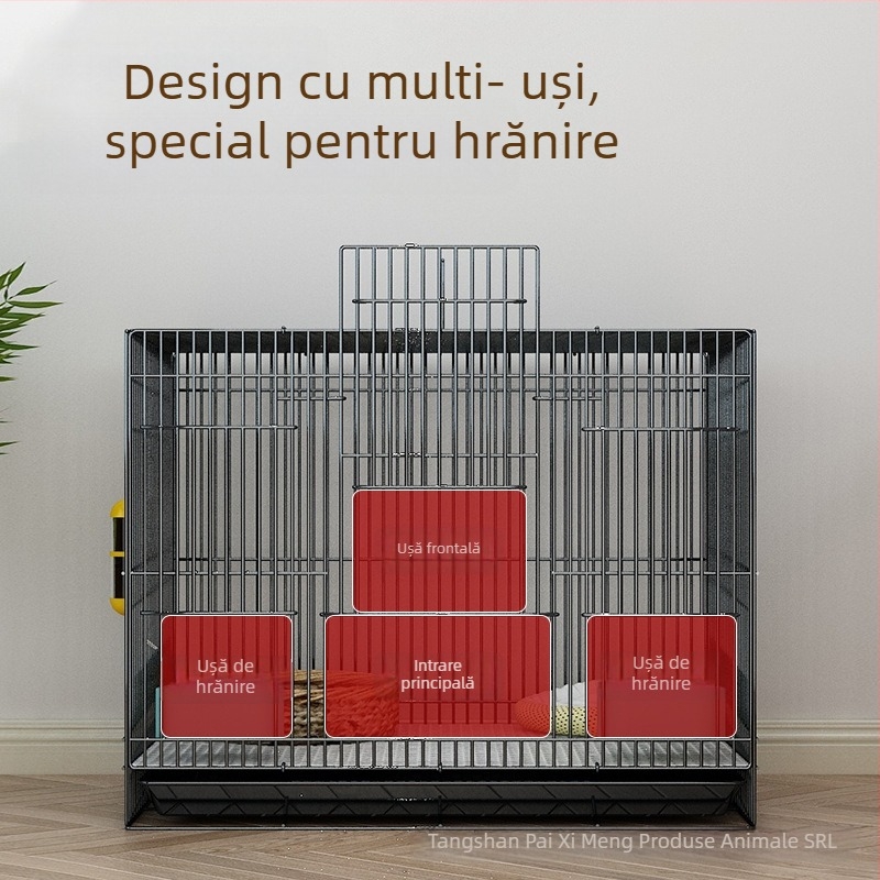 Cușcă pentru iepuri Paiximeng - Material: sârmă; Categoria produsului: cușcă pentru animale de companie