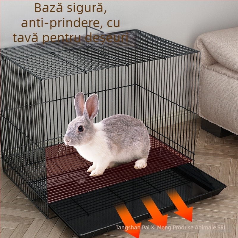Cușcă pentru iepuri Paiximeng - Material: sârmă; Categoria produsului: cușcă pentru animale de companie