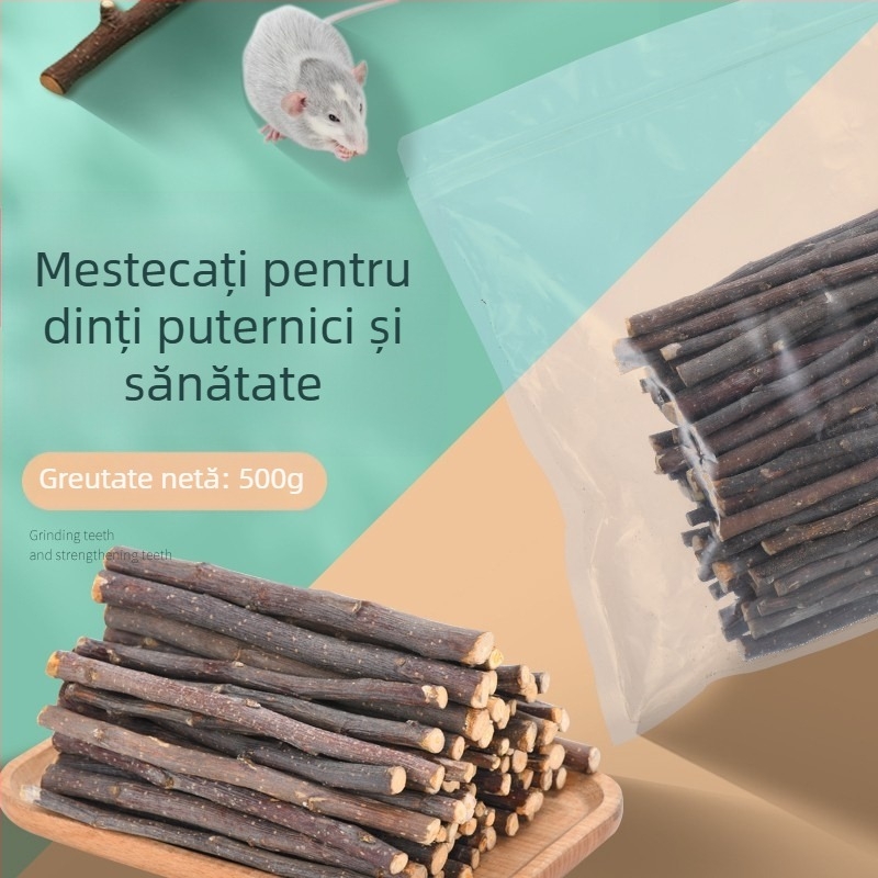 Jucărie de mestecat pentru animale de companie din ram de măr – Brand Yee, pentru animale de companie (neimportat)