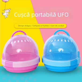 Cușcă pentru hamster, portabilă, respirabilă, caldă; Kano plastic; pentru hamster; toate sezoanele.