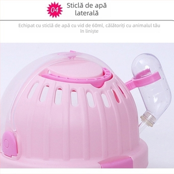 Cușcă pentru hamster, portabilă, respirabilă, caldă; Kano plastic; pentru hamster; toate sezoanele.