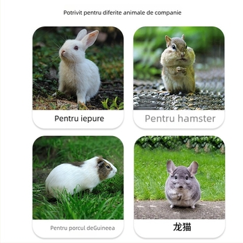 Sac de fân suspendat pentru iepuri, purcei de Guinea, hamsteri și chinchille — țesătură Oxford, origine Zhejiang, marcă Confucianism