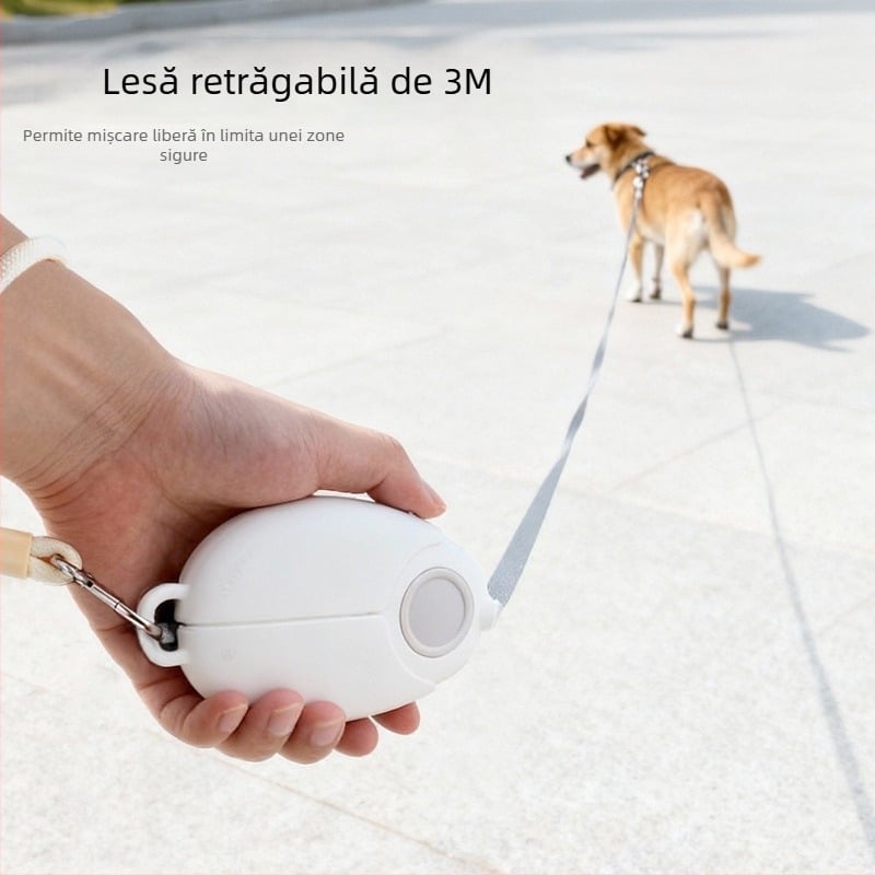 Hartley lesă pentru câine retractabilă – extensibilă automată, material PP, pentru animale de companie