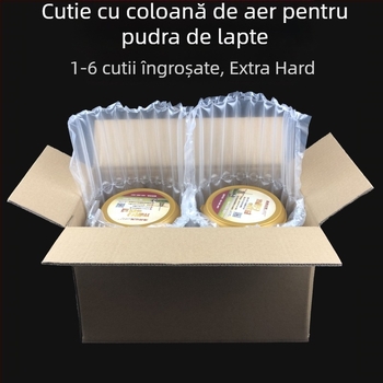 Cutie pentru lapte praf, 5-straturi, foarte tare, carton ondulat, grosime 5