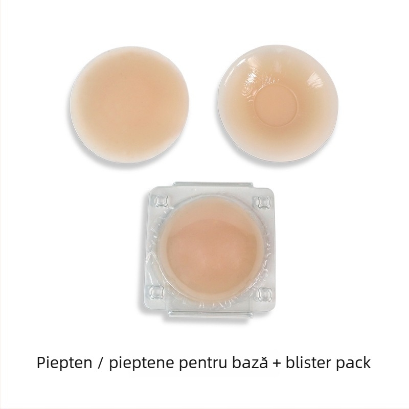 Bijini acoperiri din silicon pentru mameloane - ultra-subțiri, invizibile, respirabile, lucioase, fără urme