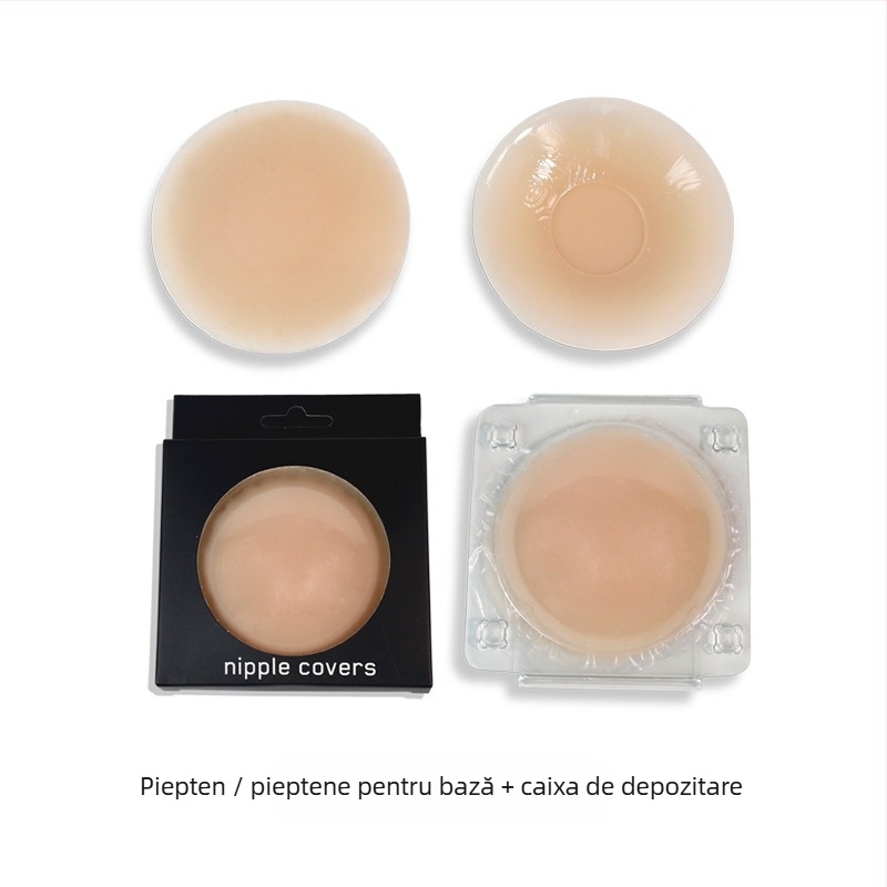 Bijini acoperiri din silicon pentru mameloane - ultra-subțiri, invizibile, respirabile, lucioase, fără urme