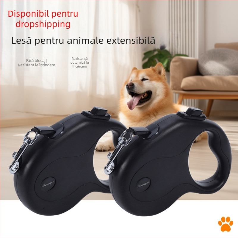 Meisi lesă automată retractabilă pentru câini – Material ABS