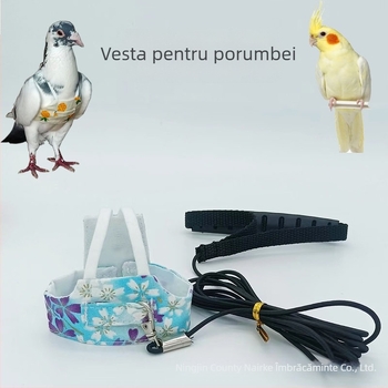 Vestă pentru păsări din bumbac — potrivită pentru papagali și alte păsări; Brand Variety Pet Clothes; Etichetă privat licențiată; Nu este importată