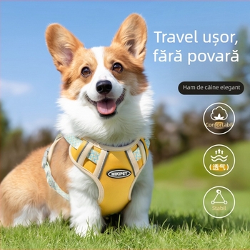 Ham în formă de I pentru câini, anti-ruptură, poliester, plimbări, brand Zuo Shuai