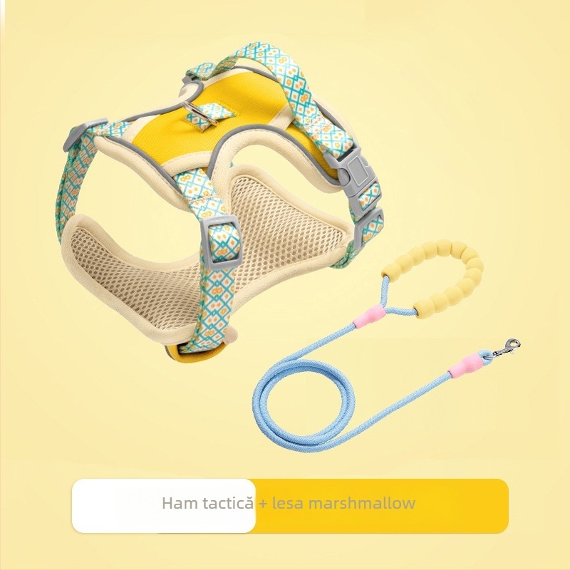 Ham în formă de I pentru câini, anti-ruptură, poliester, plimbări, brand Zuo Shuai