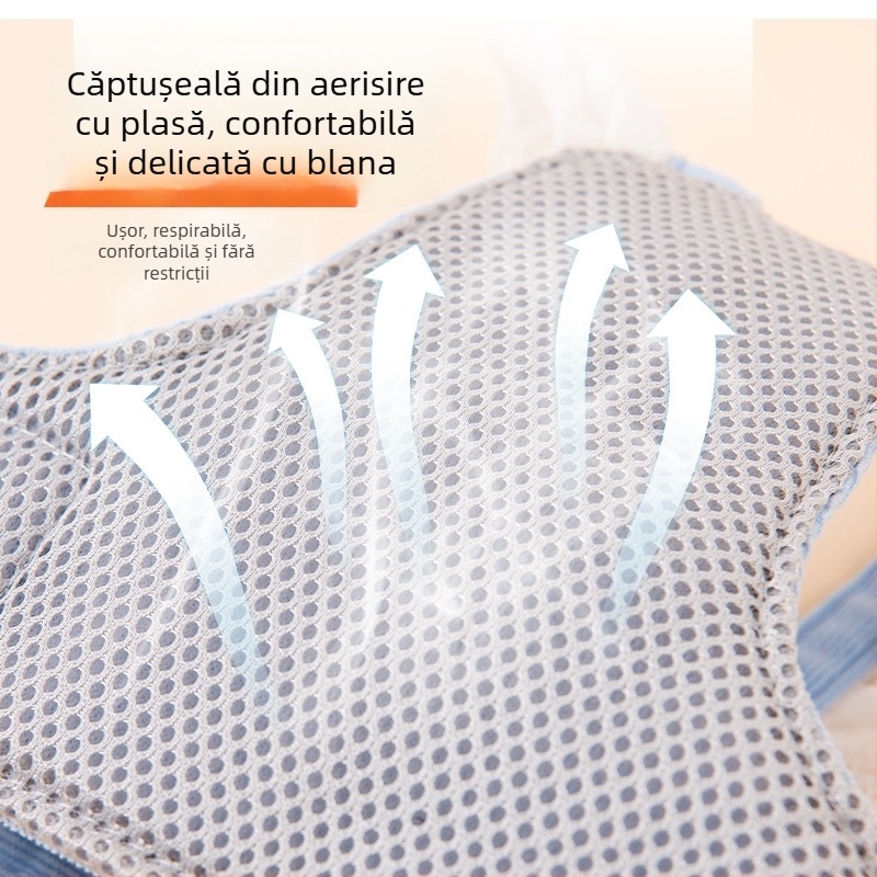 Lesă pentru animale de companie cu hamă piept – pentru câini mici și pisici, poliester, utilizare în toate cele patru anotimpuri, neextensibilă