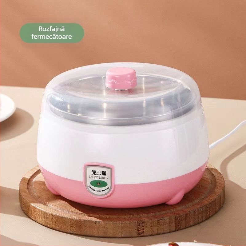 Dispenser de apă pentru pisici cu temperatură constantă și încălzire de iarnă, din oțel inoxidabil