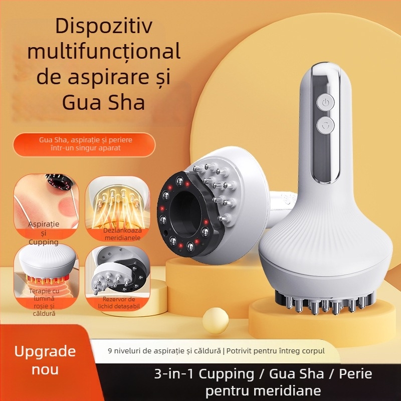 Dispozitiv de masaj electric G16 cu controlul temperaturii 38–48°C, baterie 1200mAh, reglaj de viteză fără trepte, carcasă ABS