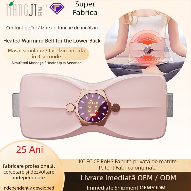 Bandă de masaj încălzitoare cu infraroșu Ng-708, cu 4 trepte, 50–65°C, 410 g